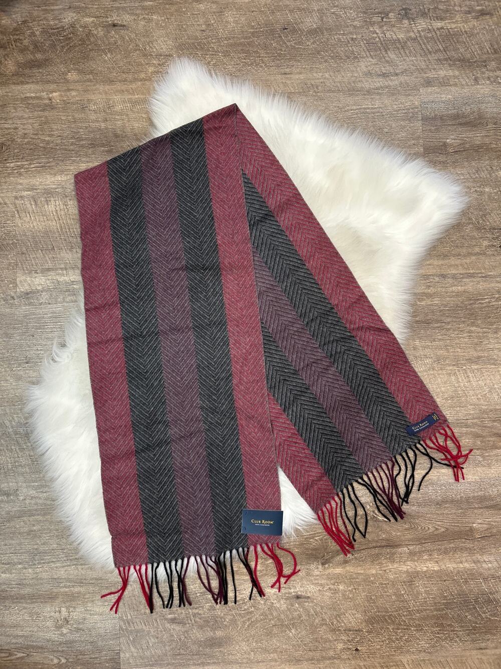 Club Room Cashmere Scarf - New
